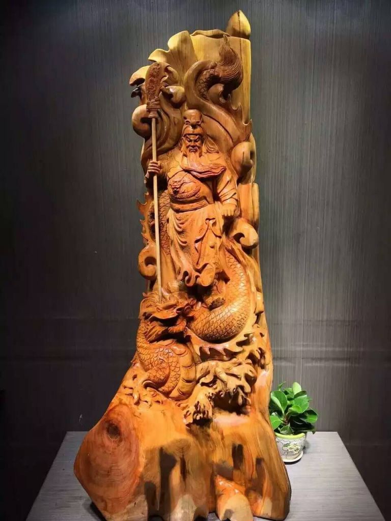 根雕，摆件，崖柏，财神爷 貔貅 福禄寿 达摩